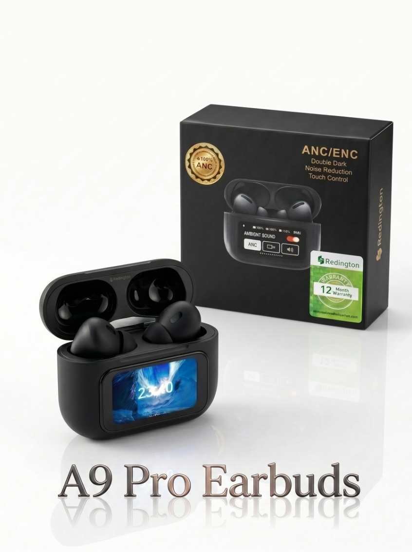 Air Buds A9 Pro with Smart LED Display & Active Noise Cancellation