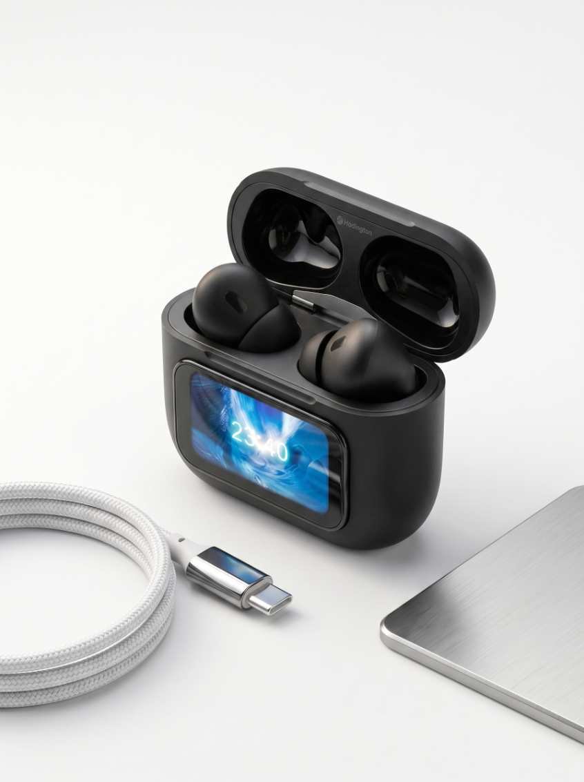 Air Buds A9 Pro with Smart LED Display & Active Noise Cancellation - Image 3